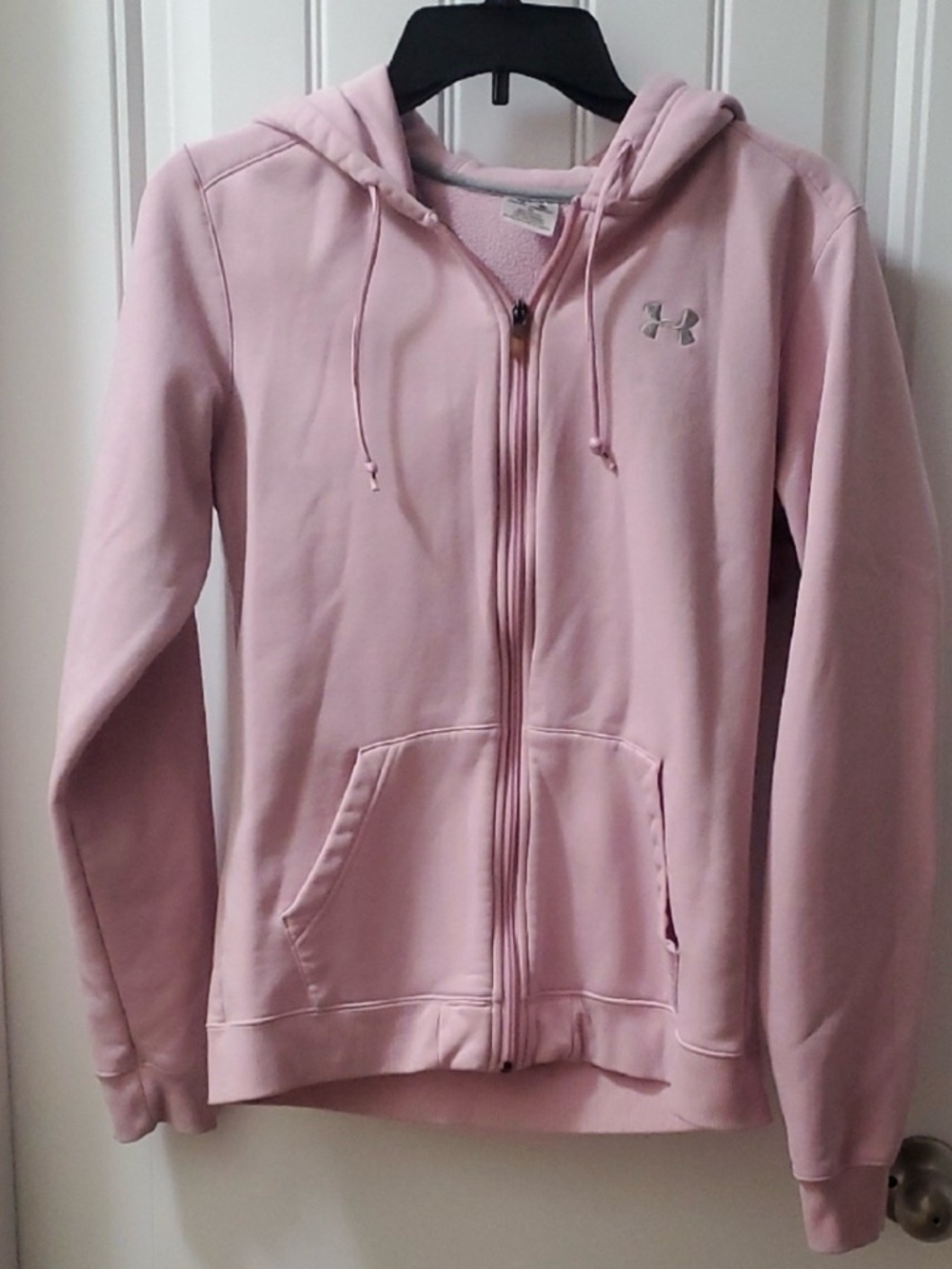 Under Armour Blush Pink Full Zip Hoodie